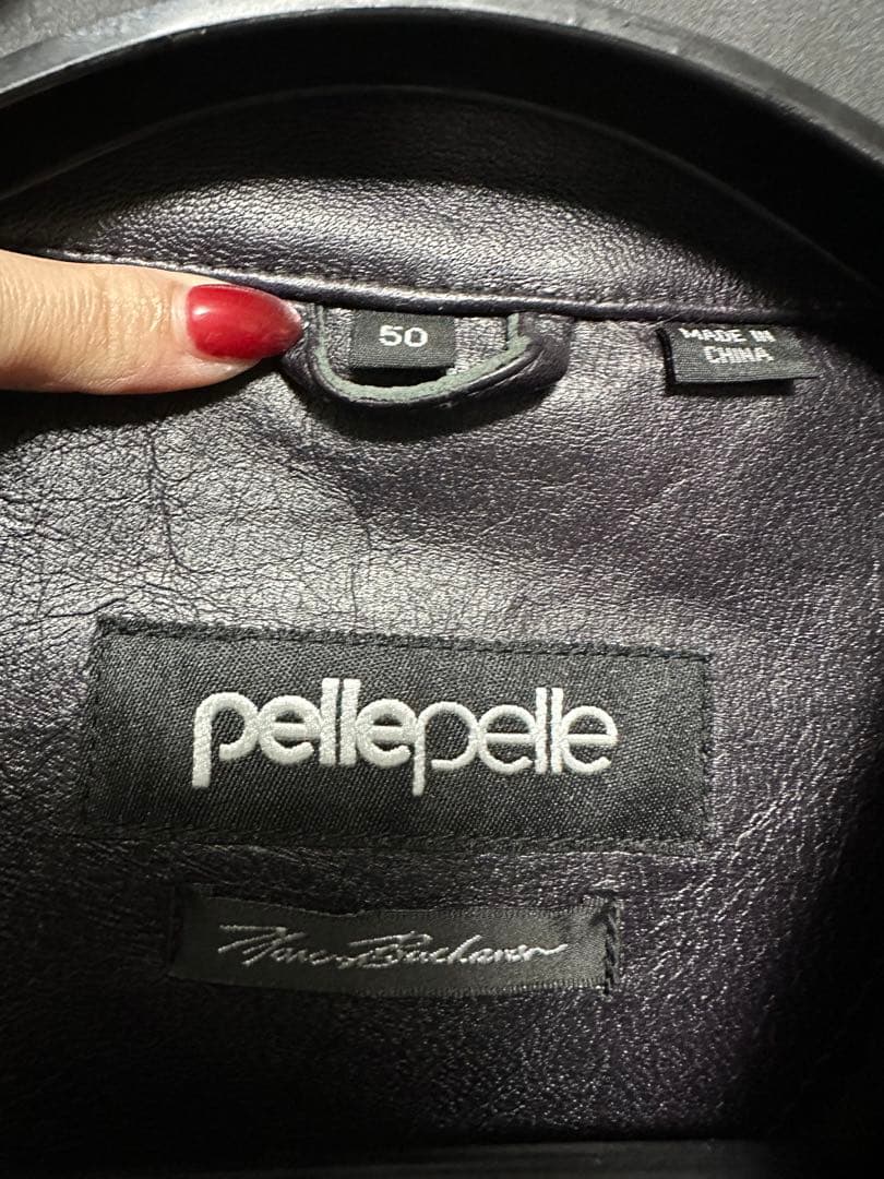 12345　pelle pelle ペレペレ スタッズ レザージャケット