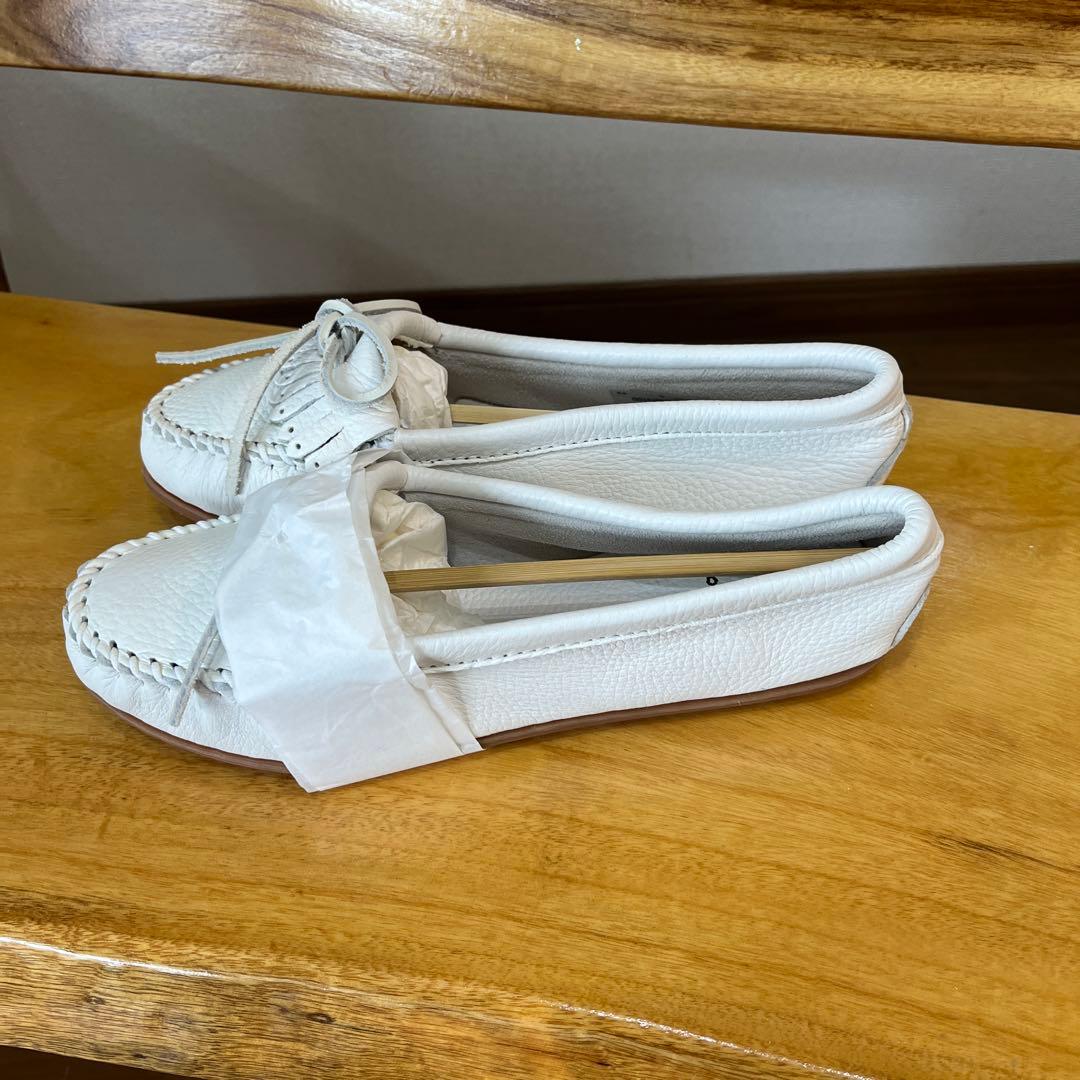 【327】レディースミネトンカDeer Skin 25cm 8