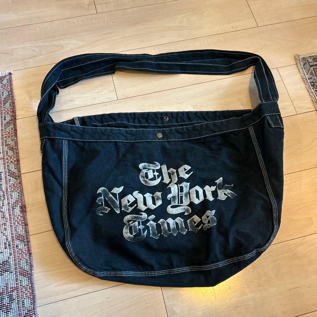 vintage ニュースペーパーバッグThe New York Times
