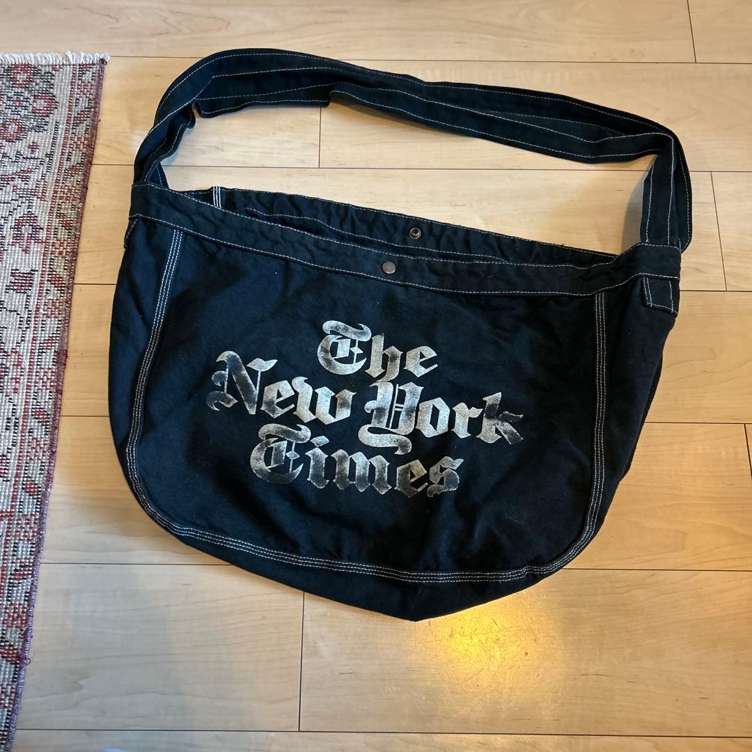 vintage ニュースペーパーバッグThe New York Times