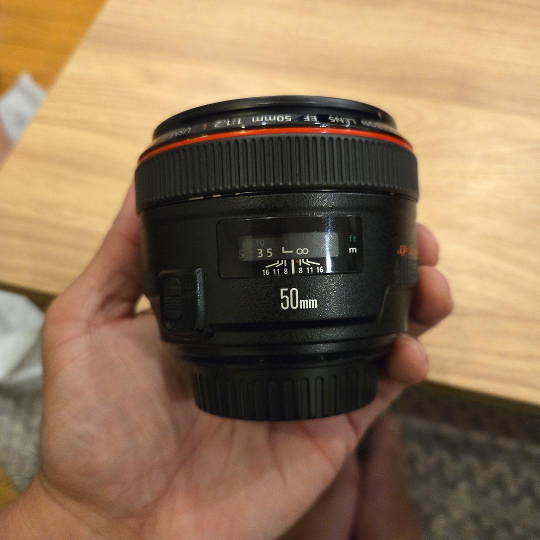 Canon 50mm f/1.2 L 単焦点レンズ