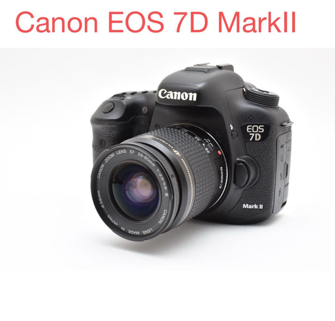 デジタル一眼レフカメラCanon EOS 7D MarkⅡ 標準レンズセット