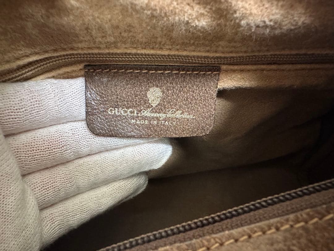 【9in9s】GUCCI グッチ ミニボストンバッグ シェリーライン