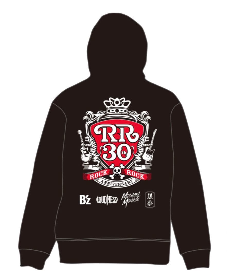 B'z◆ROCK BEYOND ROCK Vol.2 ジップフーディー L