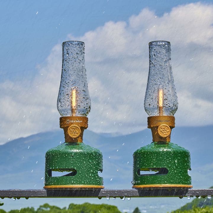 MoriMoriLED ランタンスピーカー S1 新モデル ダークグリーン