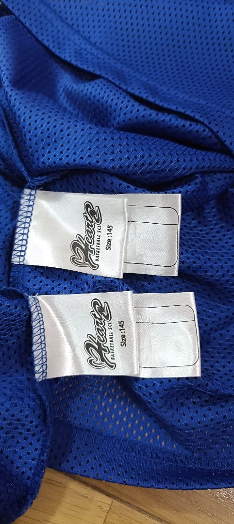 Hearts バスケットボールユニフォー厶上下セット　145