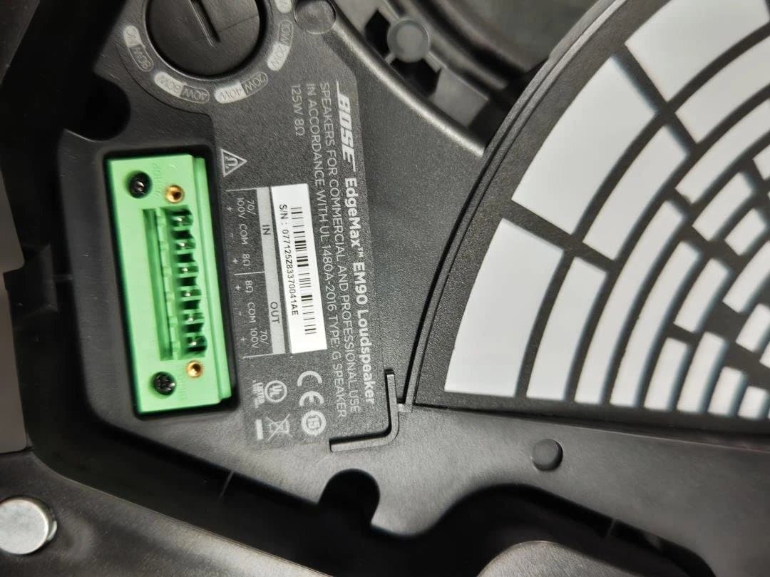 Bose EdgeMax EM90 埋込型スピーカー