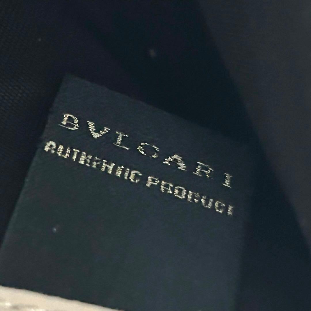 ・BVLGARI 二つ折り 長財布 正規品 美品 箱、購入証明書付き