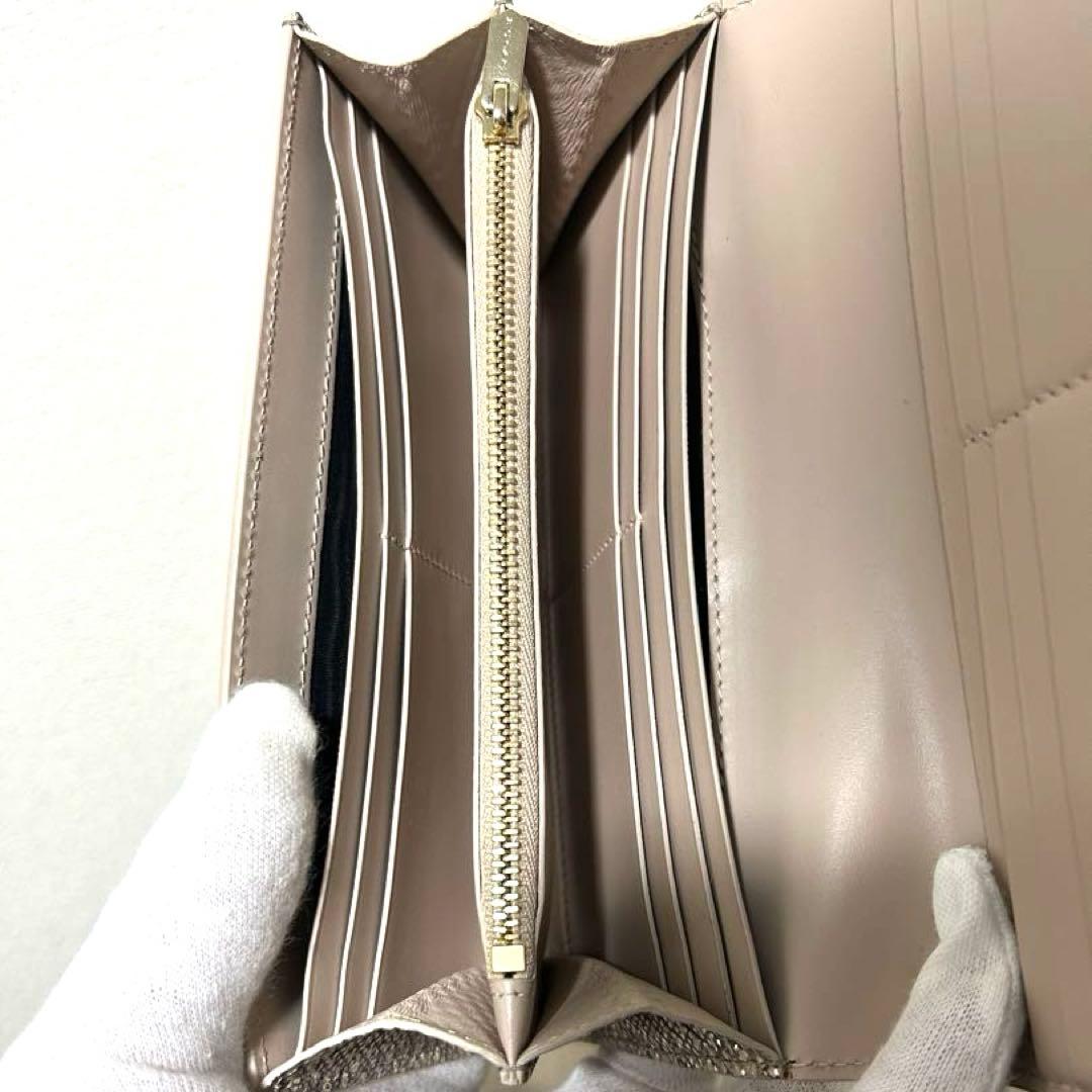 ・BVLGARI 二つ折り 長財布 正規品 美品 箱、購入証明書付き