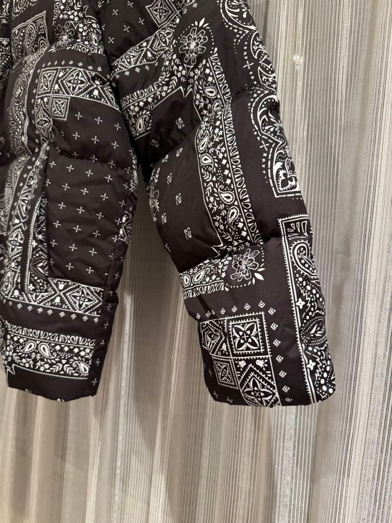 【新品未使用】THE NORTH FACE バンダナ柄 ダウンジャケット