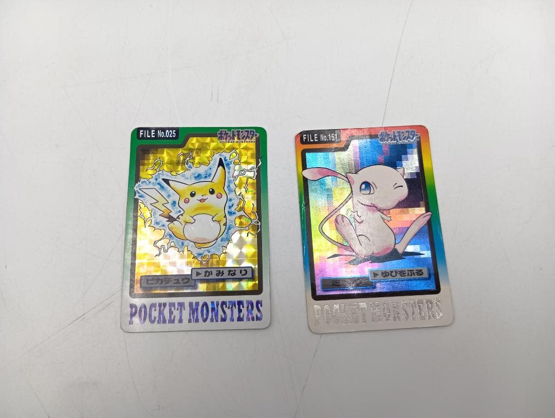 ポケモンシール カードダス ポケモンパンシール セット ピカチュウ ミュウ