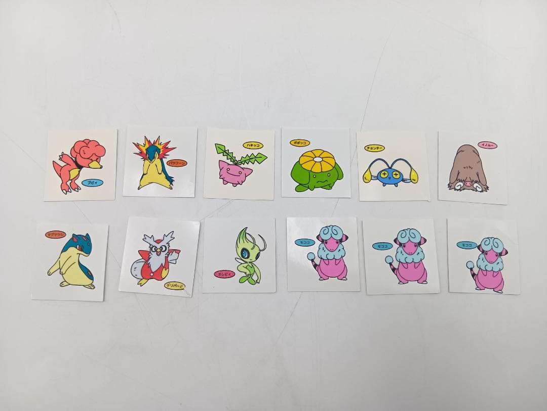 ポケモンシール カードダス ポケモンパンシール セット ピカチュウ ミュウ