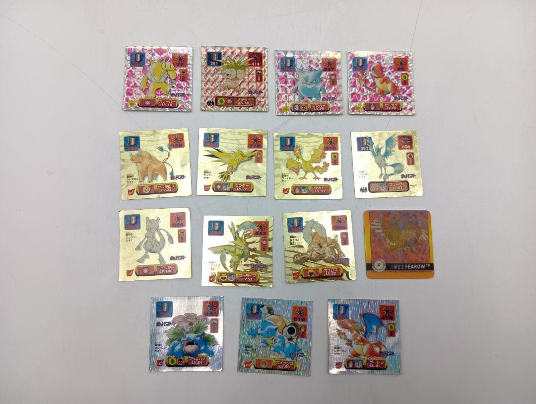 ポケモンシール カードダス ポケモンパンシール セット ピカチュウ ミュウ