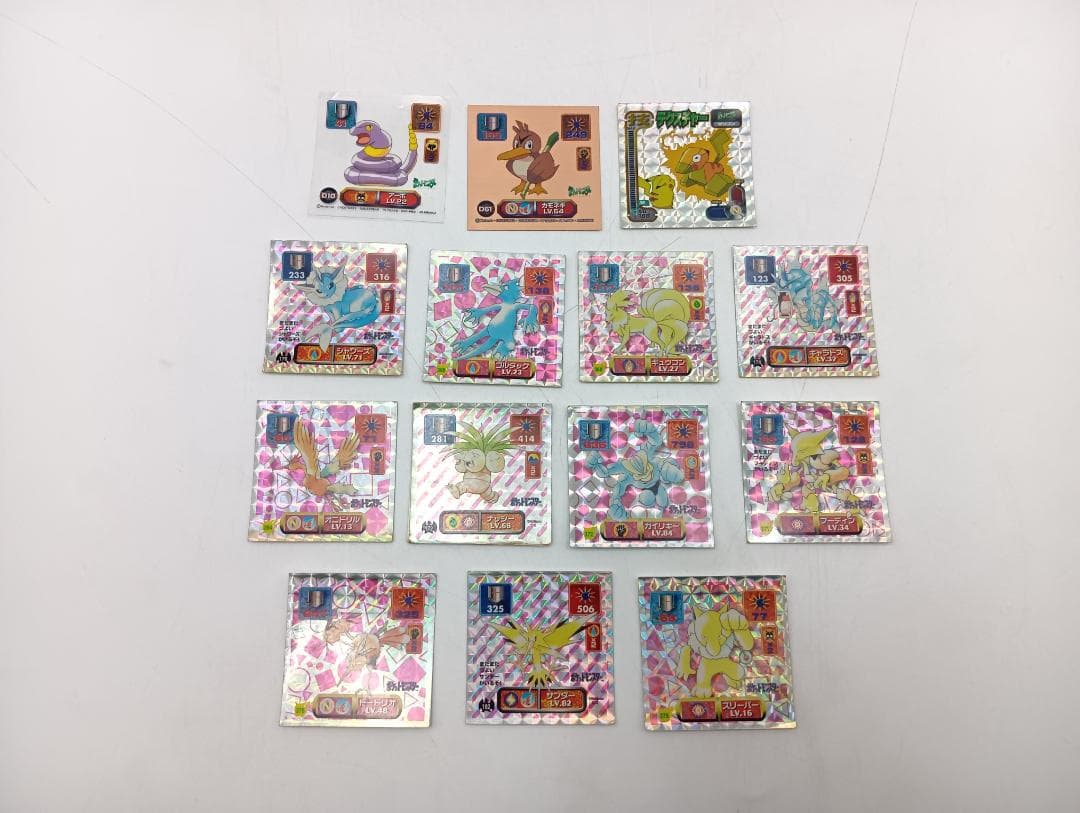 ポケモンシール カードダス ポケモンパンシール セット ピカチュウ ミュウ