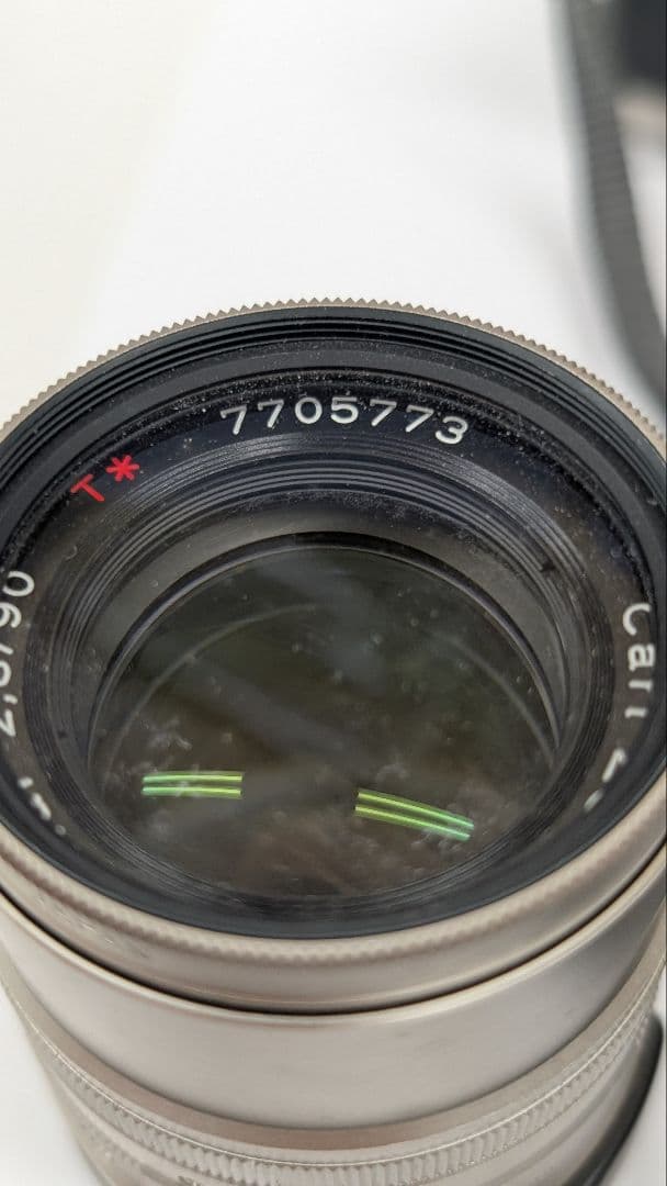 CONTAX G1 フィルムカメラ シルバー　レンズ付き