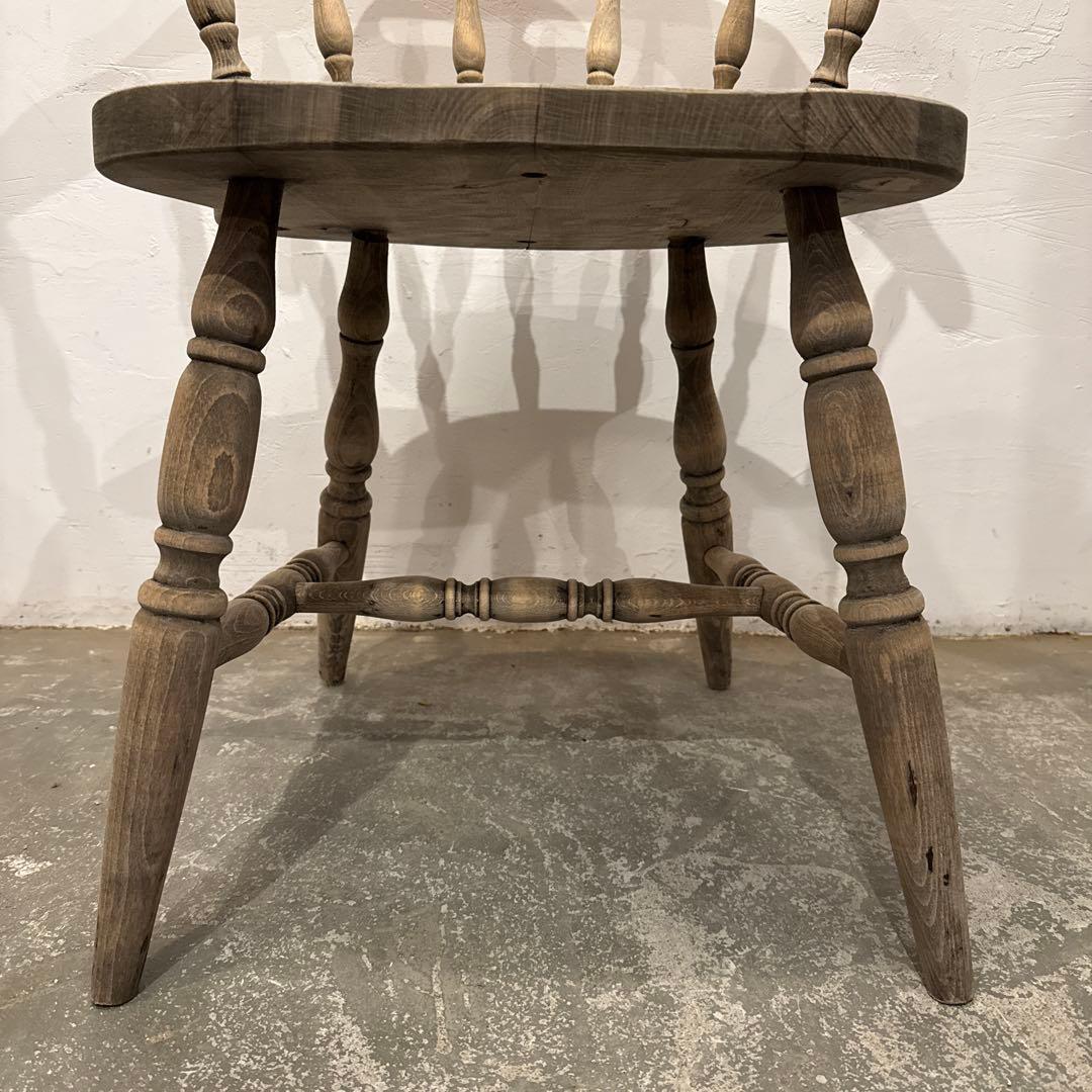 ヴィンテージ　ダイニングチェア　カフェチェア　剥離