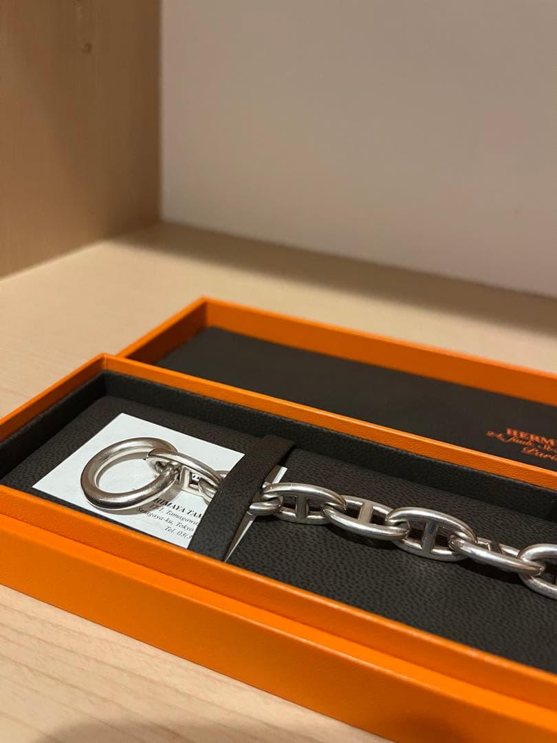 【鑑定済み】HERMES シェーヌダンクル GM 13 エルメス