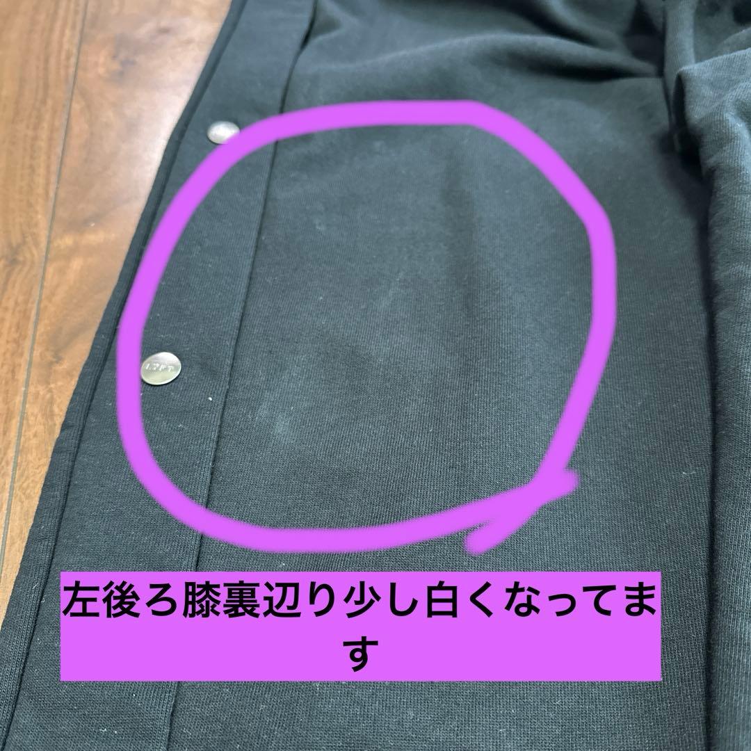 XL LYFT ウォームアップ　サイドボタンパンツ　ブラック