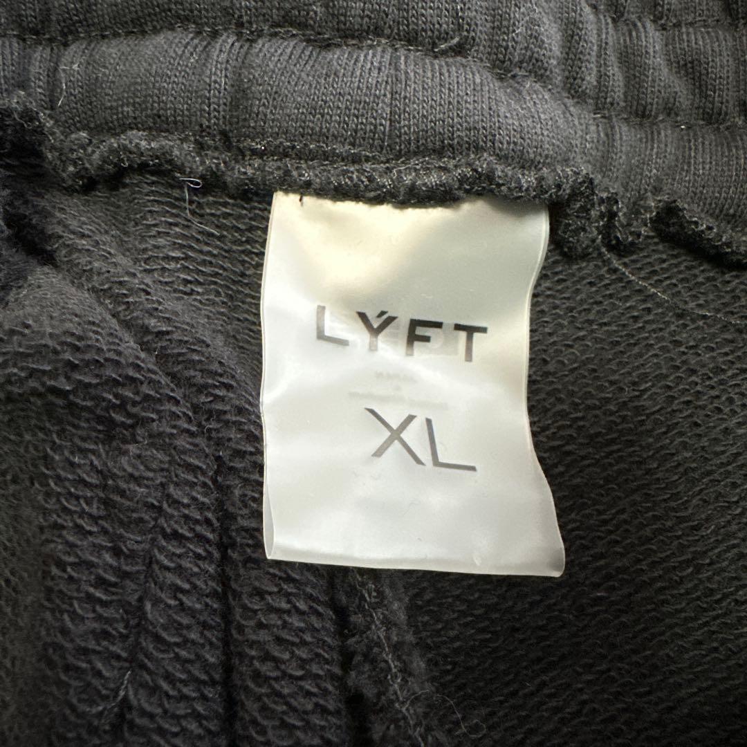 XL LYFT ウォームアップ　サイドボタンパンツ　ブラック