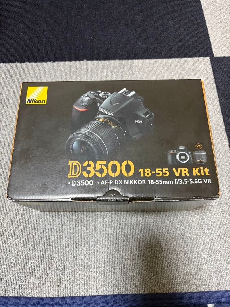 NIKON D3500 ダブルズームキットカメラケース付き　説明見
