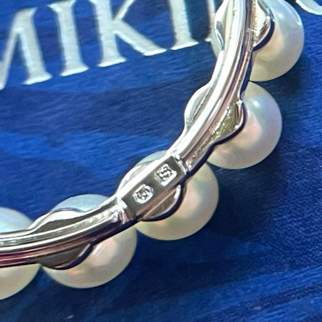 ミキモト　パールブローチ　あこや真珠　入学式　卒業式　ベビーパール　コサージュ