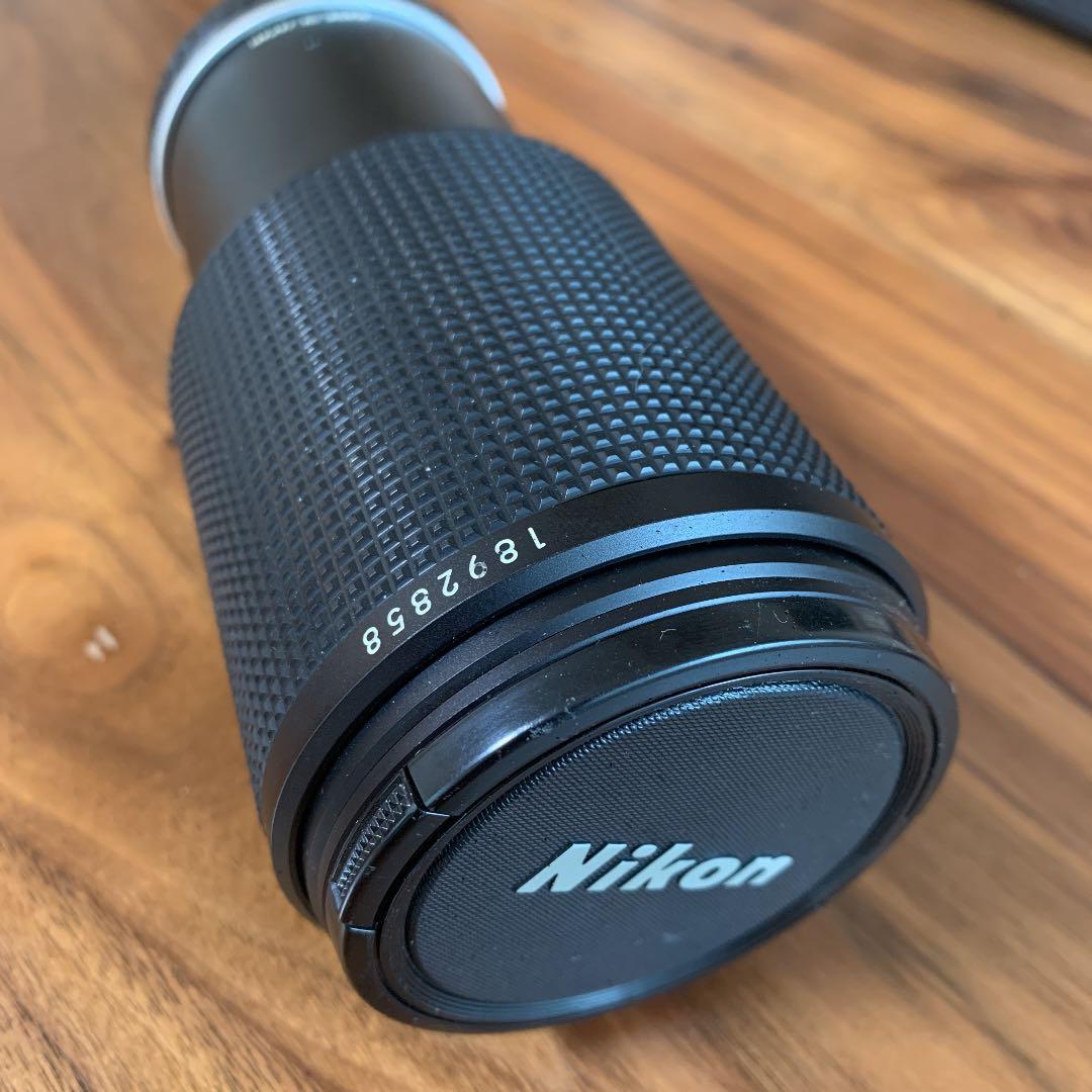 Nicon 一眼レフ　フィルムカメラ　望遠レンズ