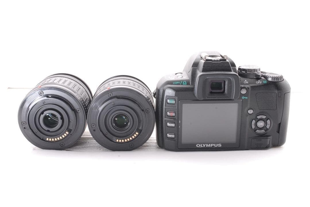 ショット数896回✨ OLYMPUS E-410 ダブルズームセット 趣味撮影に