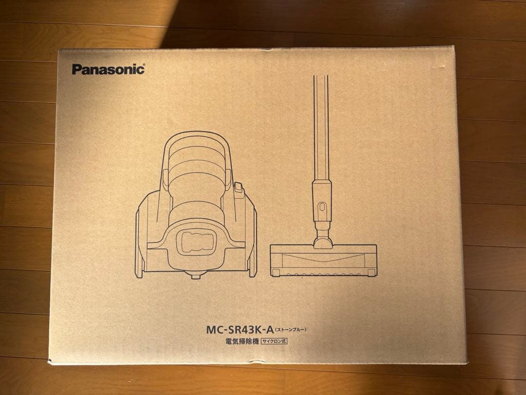新品未開封●Panasonic MC-SR43K-A キャニスター掃除機