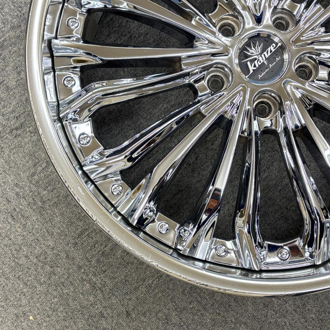 新品タイヤ付 weds クレンツェ フェルゼン アルファード ハリアー