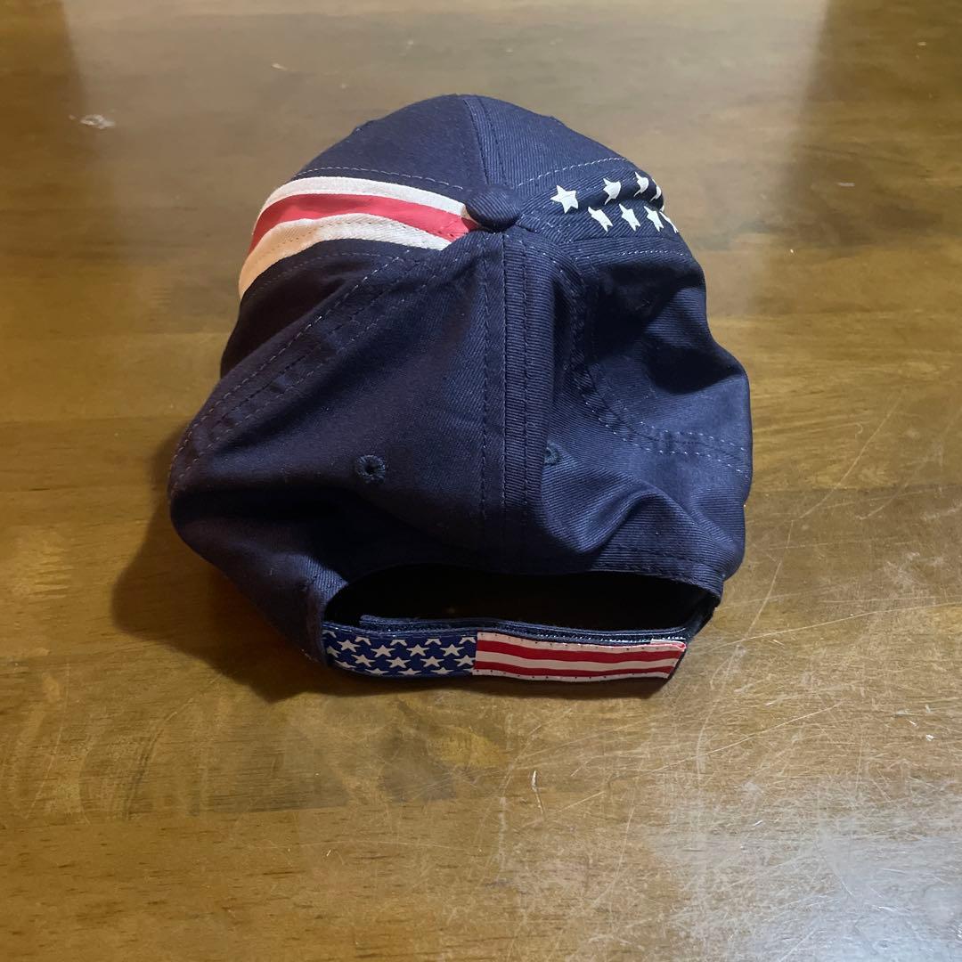 かつき着用 PLHR アメリカ国旗デザイン キャップ