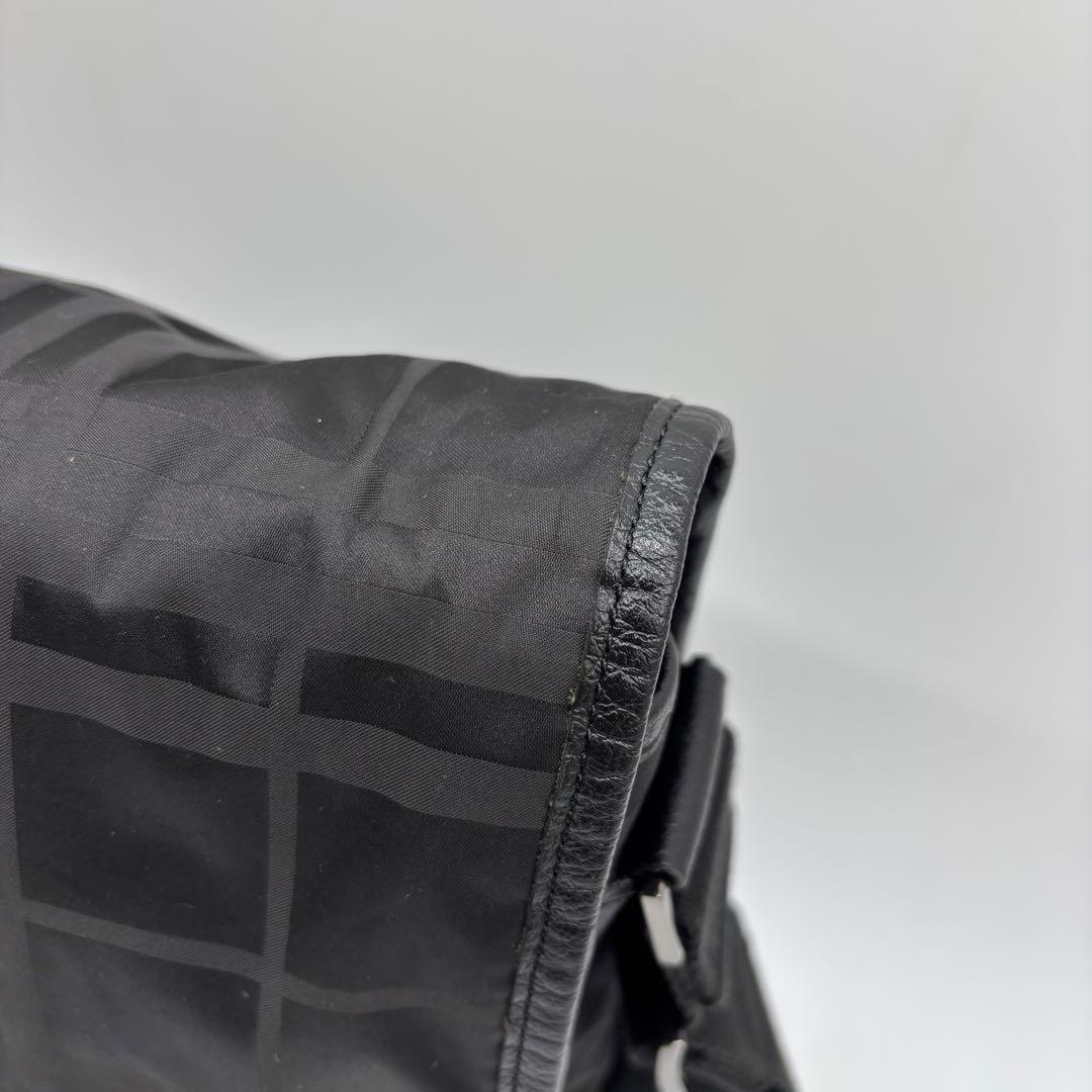 ✨極美品✨ バーバリー ブラックレーベル メッセンジャー ショルダー バッグ 黒