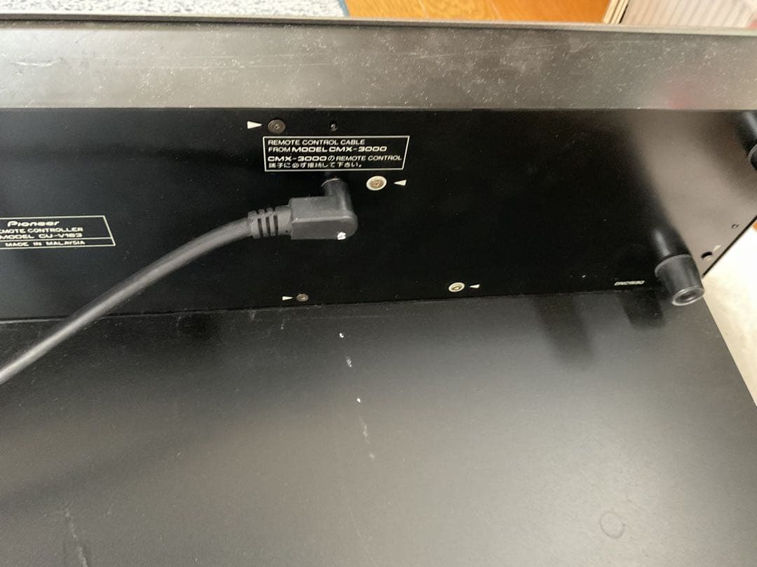 Pioneer CMX 3000 音出し確認