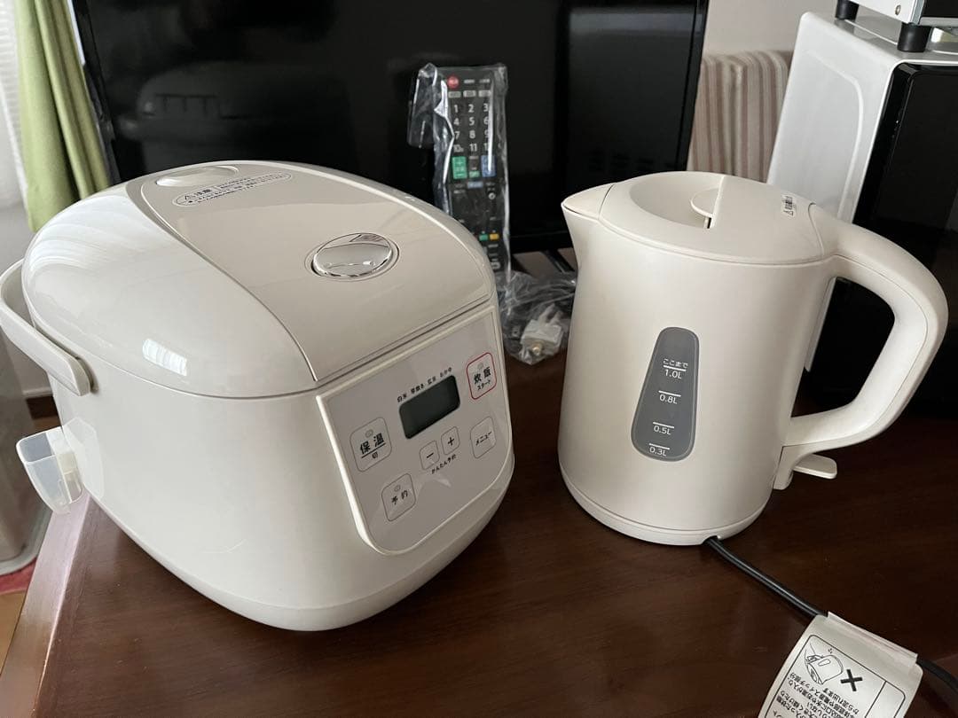 一人暮らし家電5点セット！