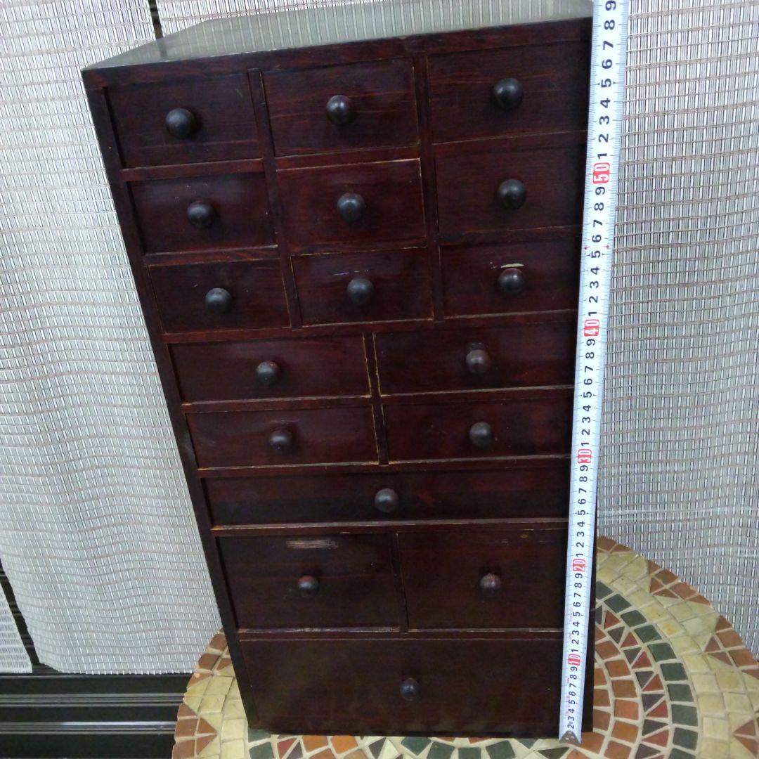 ☆期間限定特価！ヴィンテージ【薬箪笥/古家具】