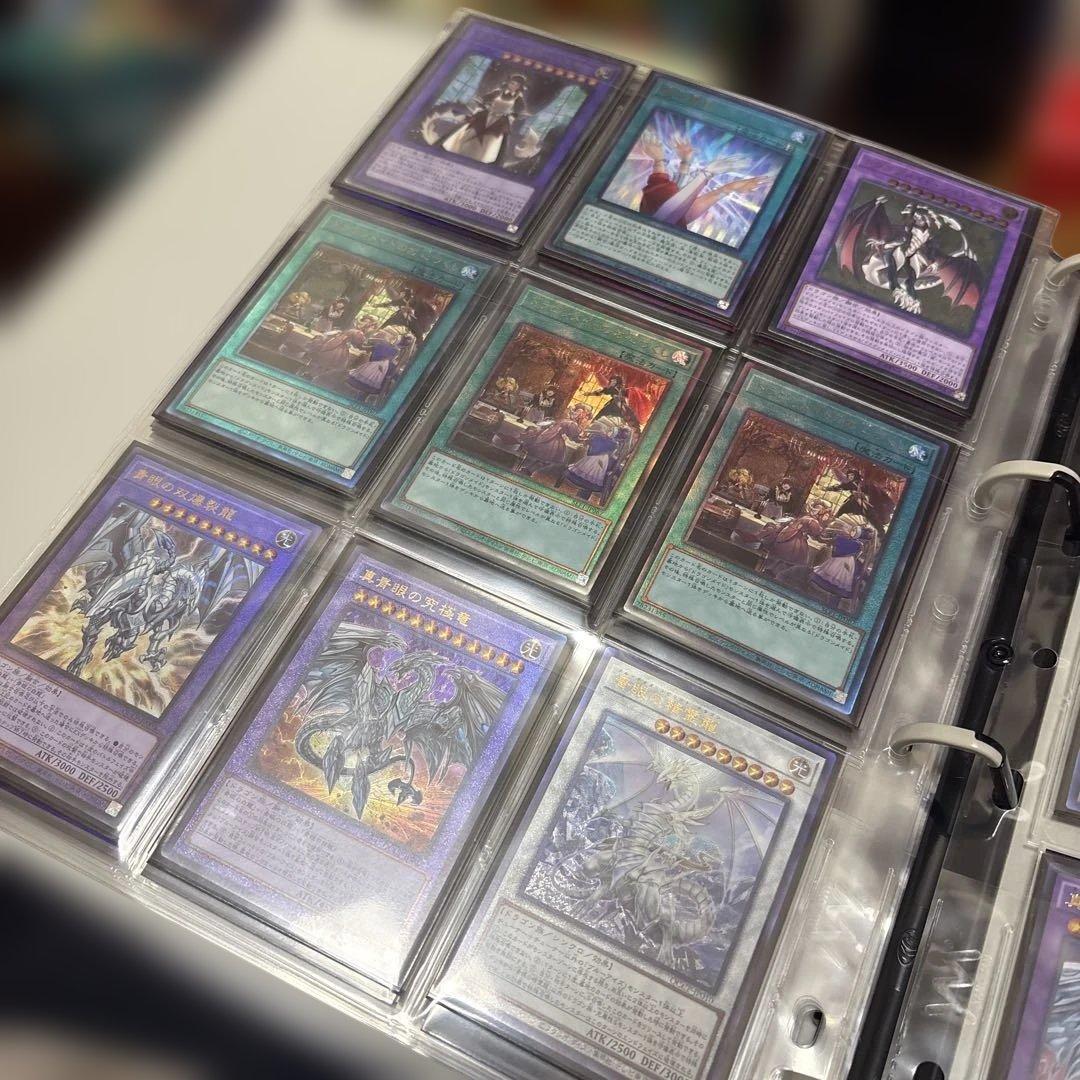 つ*た様 【遊戯王引退品】青眼の白龍　ブラックマジシャン　三幻神他　新レリコレク