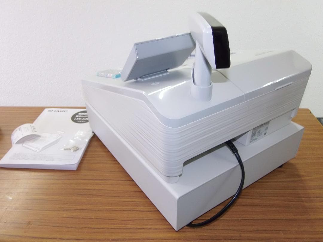 2022年製設定無料SHARP 電子レジスタ XE-A307-W 250429