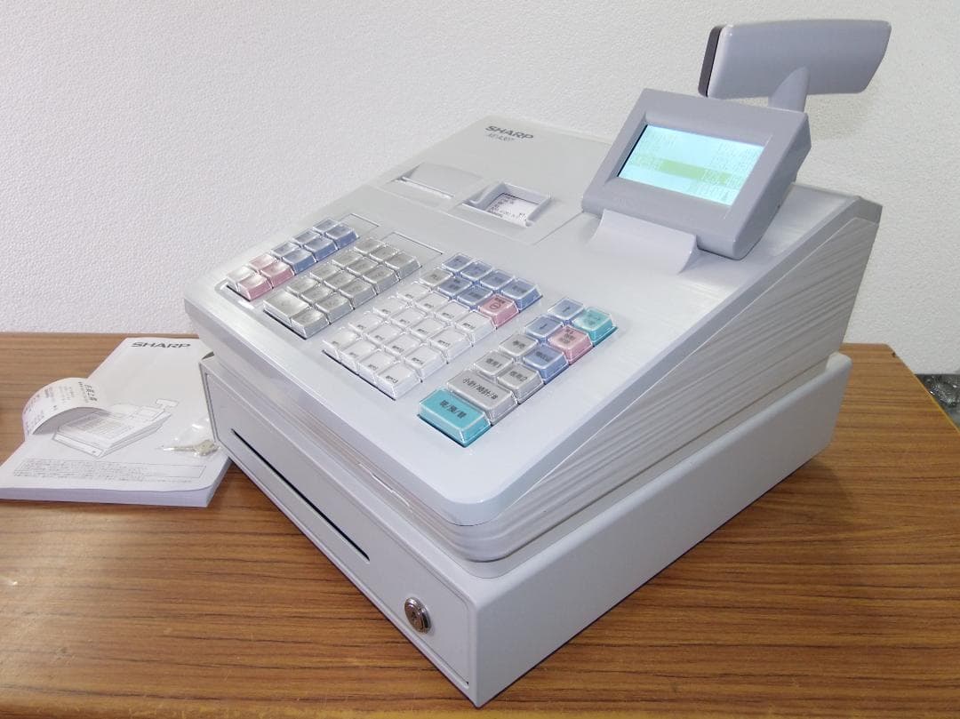2022年製設定無料SHARP 電子レジスタ XE-A307-W 250429