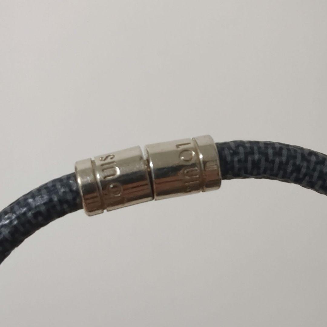 美品】ルイヴィトン ダミエ・グラフィット ブラスレ・キープ イット ブレスレット