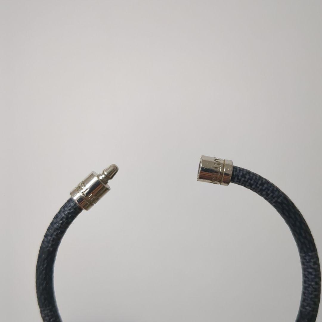 美品】ルイヴィトン ダミエ・グラフィット ブラスレ・キープ イット ブレスレット