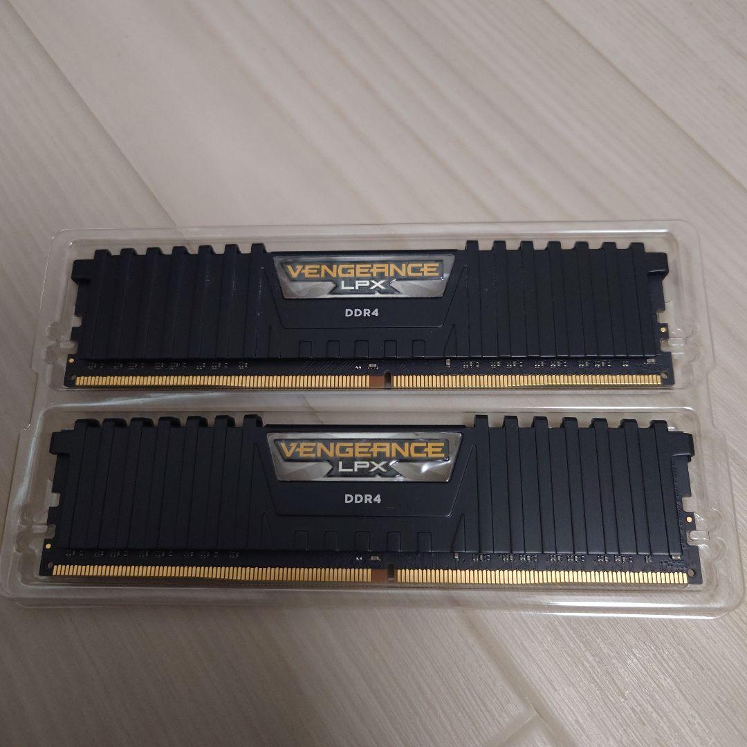 Corsair DDR4 メモリ 16GB (2x8GB) 3600MHz