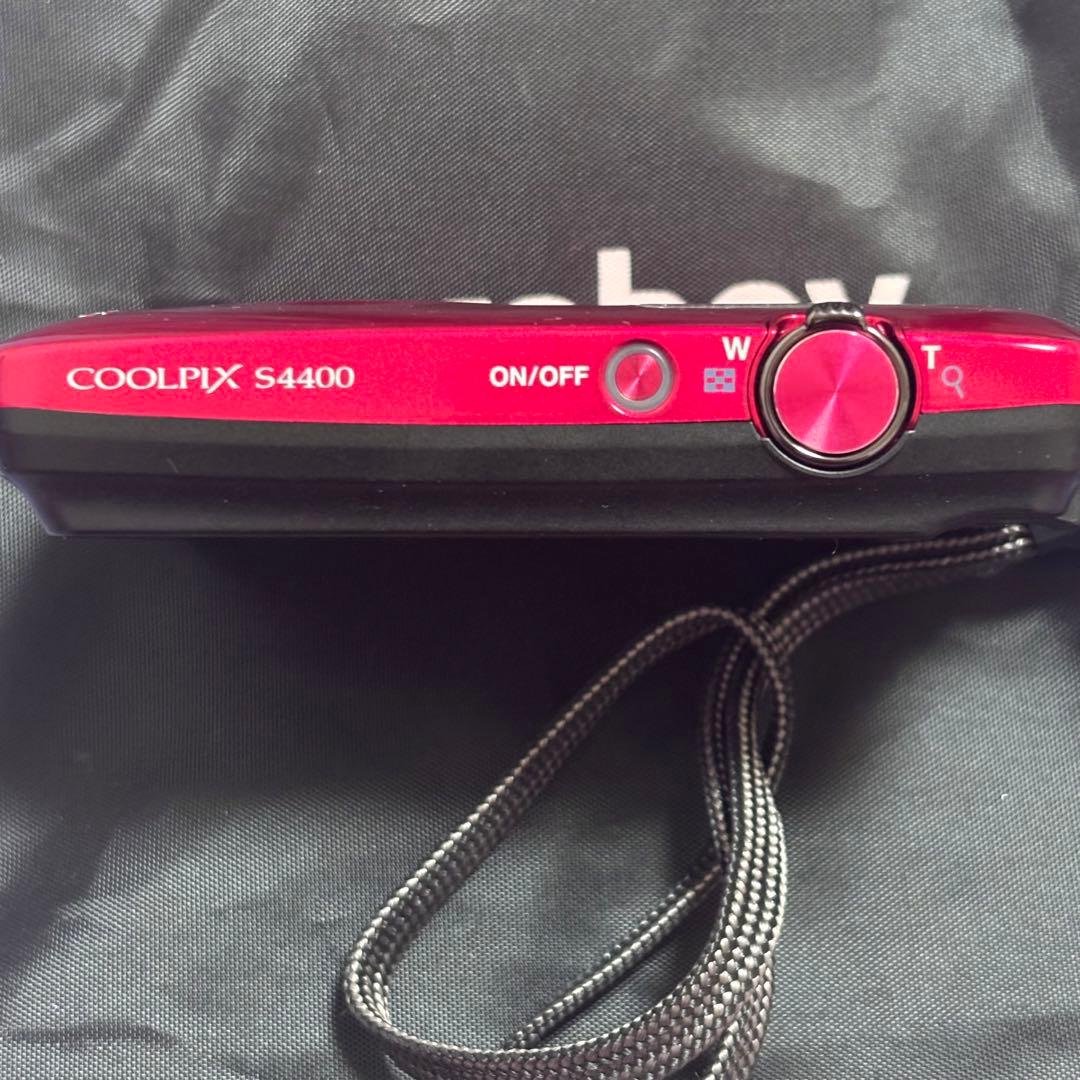 【美品】Nikon COOLPIX S4400 レッド【動作確認済】