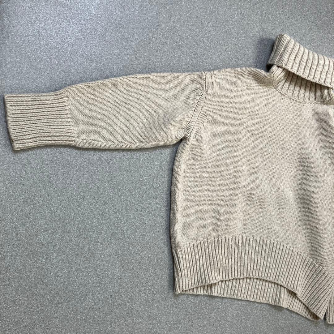 ギャルリー ヴィー ファインウールタートルネックプルオーバー ニット