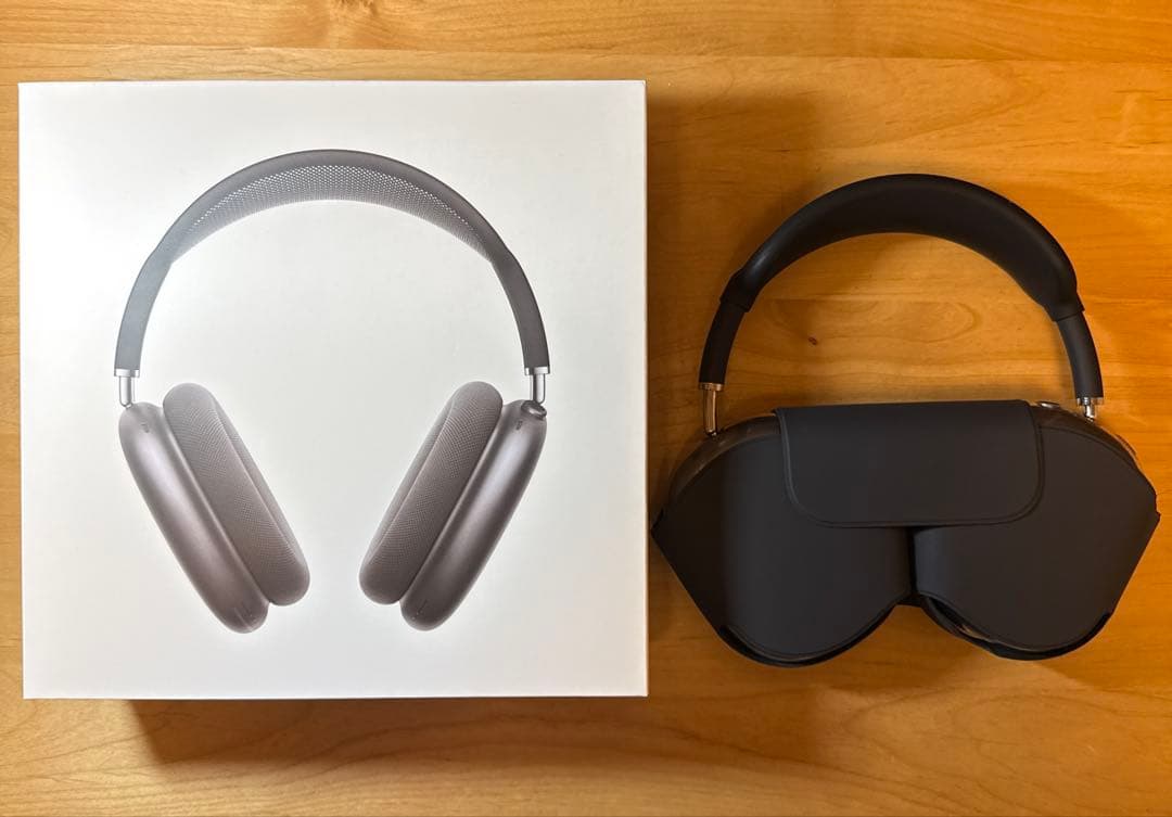 Apple AirPods Max スペースグレイ 保護カバー・ケース付き