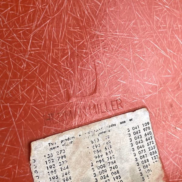 ハーマンミラー　ビンテージ　サイドシェルチェア　イームズ　GFRP