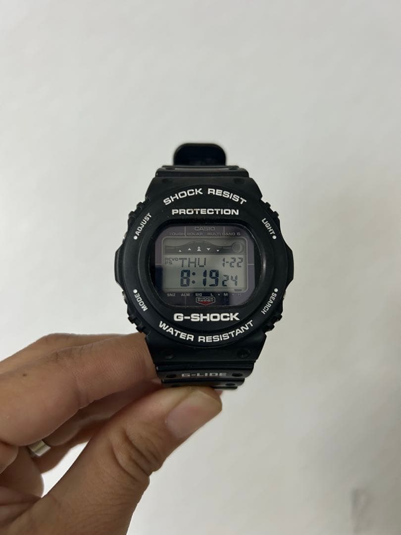 G-SHOCK G-LIDE ブラック デジタル腕時計