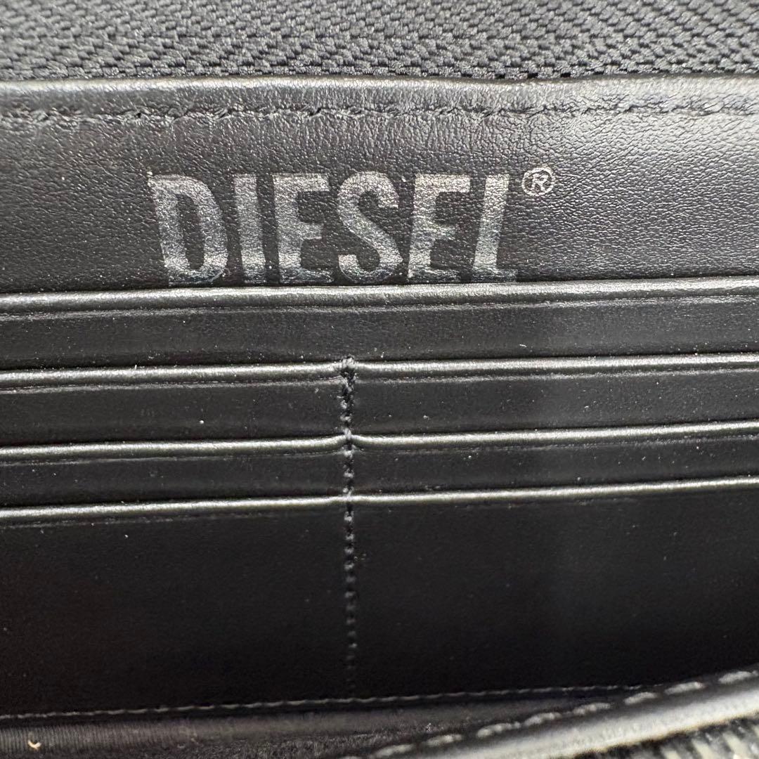 DIESEL ブラック 長財布　ディーゼル
