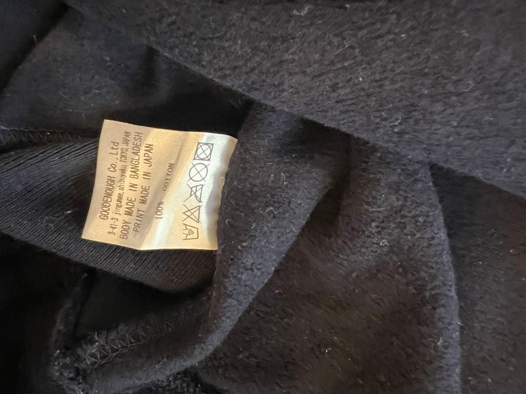 GOODENOUGH スウェット　ネイビー　Mサイズ