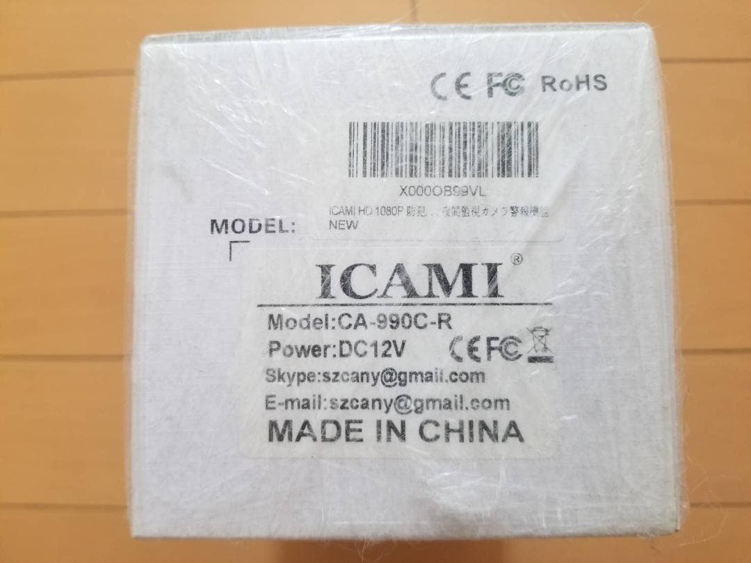 ICAMI 防犯カメラ CA-990C-R 1080P HD 屋外対応