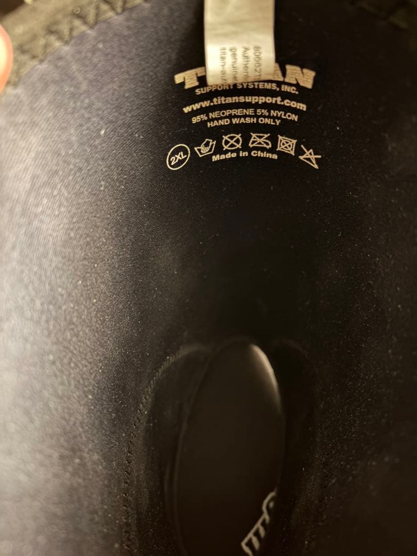 TKS Titan Knee Sleeve 2XLサイズ