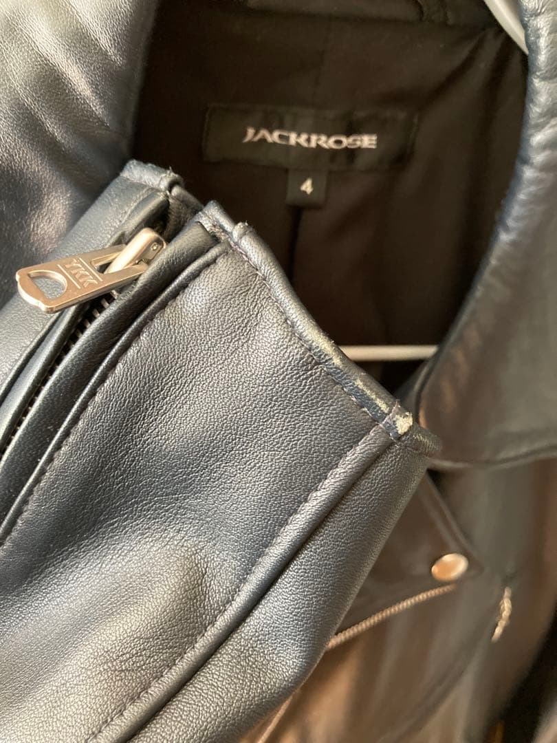 K*o様 JACKROSE ラムレザー ダブルライダースジャケット　Lサイズ